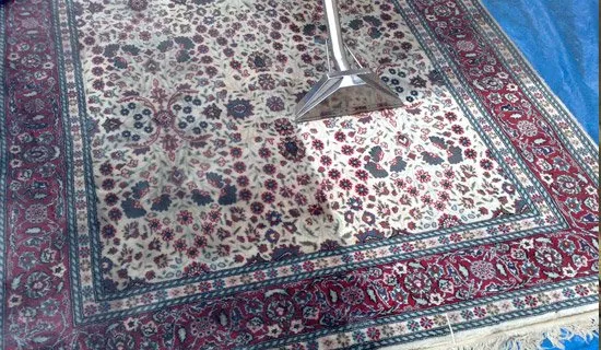 Eliminación de manchas en alfombras